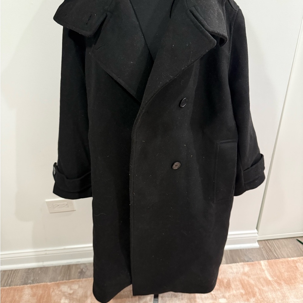 H&M Women's Black Trench Coat